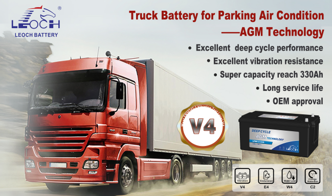 Truck Battery for Parking Air Condition
