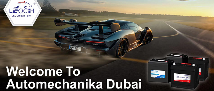 Leoch Exhibits in Automechanika Dubai 2022