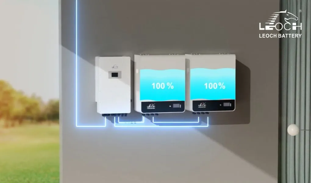 leoch wall-mounted home battery.webp
